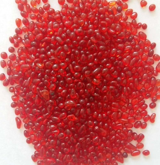 Decoration glass beads for swimming pools