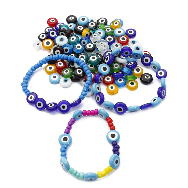 Murano Resin eye beads glass beads joyeria for making evil. eyes necklace and eye jewelry