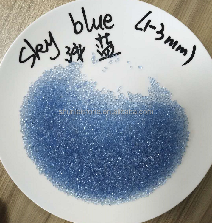 Cheap 2-4mm black glass beads for decoration