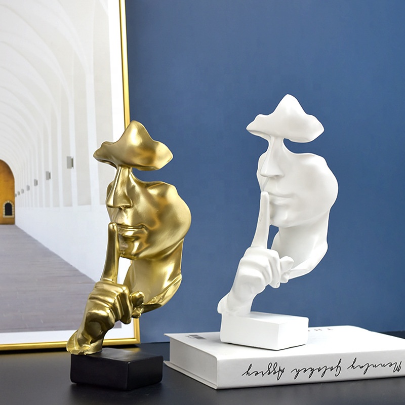 Modern Polyresin Office Decor &amp; Accessories Resin Decorative Items Sculpture Table Top Home Decor Molds
