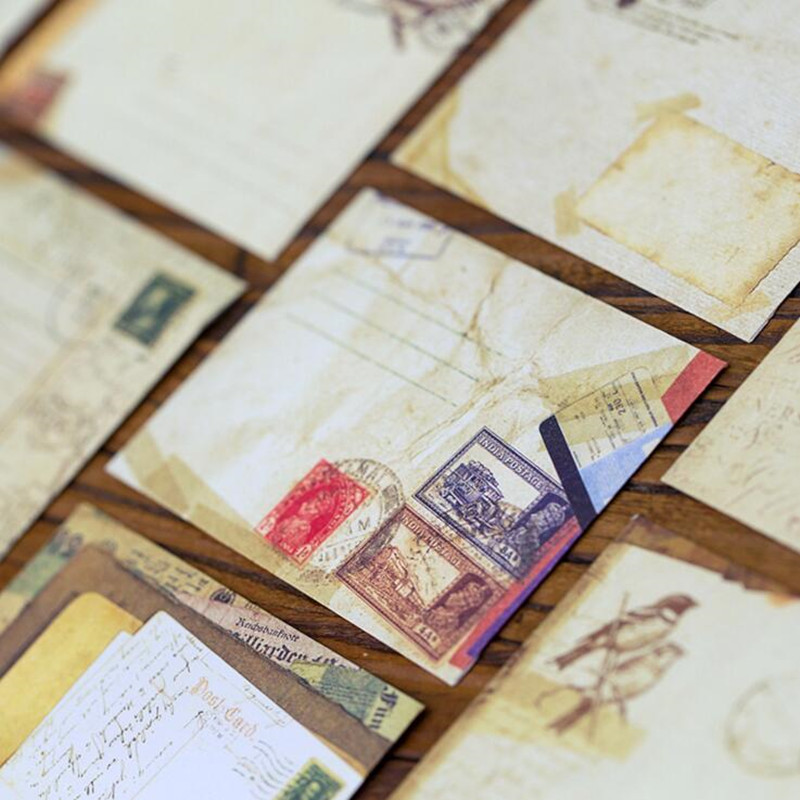 12pcs Per Pack Paper Envelope Cute Mini Envelopes Vintage European Style For Card Scrapbooking Gift