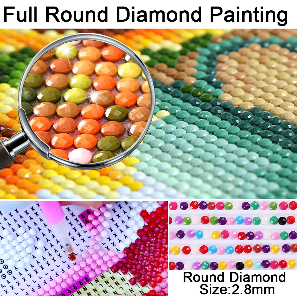 Diamond Painting 5D Cross Stitch Diamond Embroidery Cock Rooster Chicken Full Drill Mosaic Pattern Home Decor 