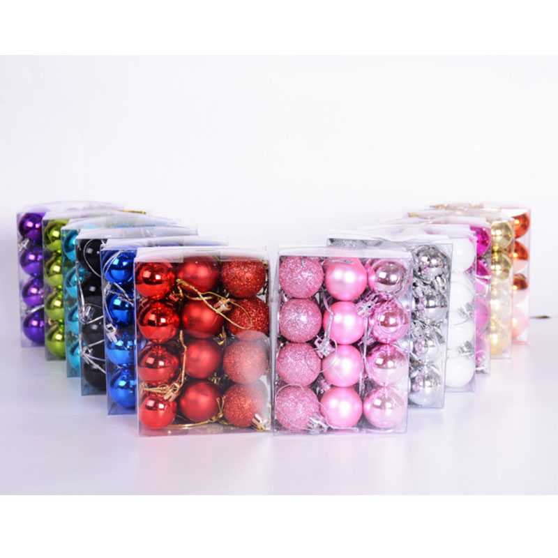 Christmas Ornament Christmas Tree Hang Goods Christmas Plastic Ball