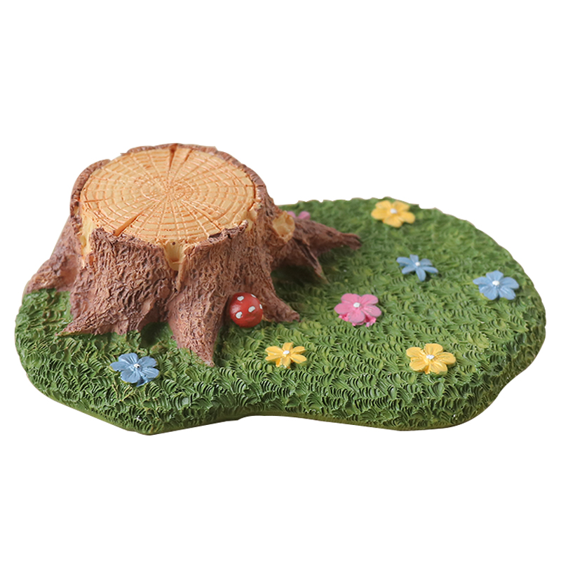 Creative Children's Gifts Miniature Toys Mini Tree Shape Resin Crafts Fairy Garden Decorations