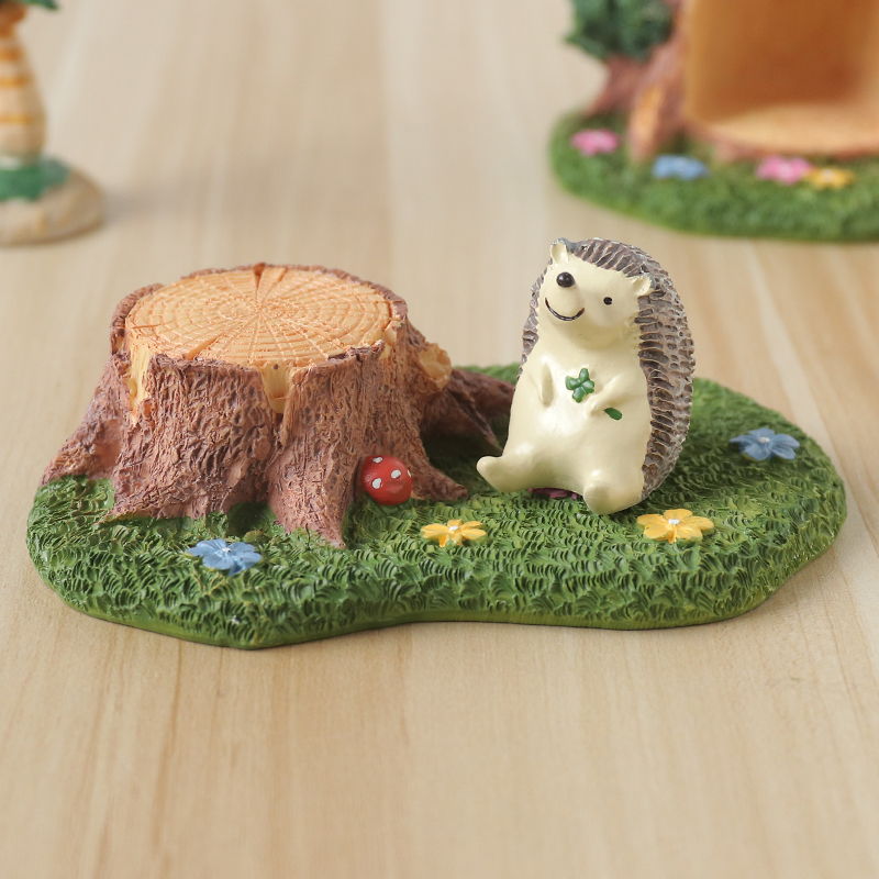 Creative Children's Gifts Miniature Toys Mini Tree Shape Resin Crafts Fairy Garden Decorations