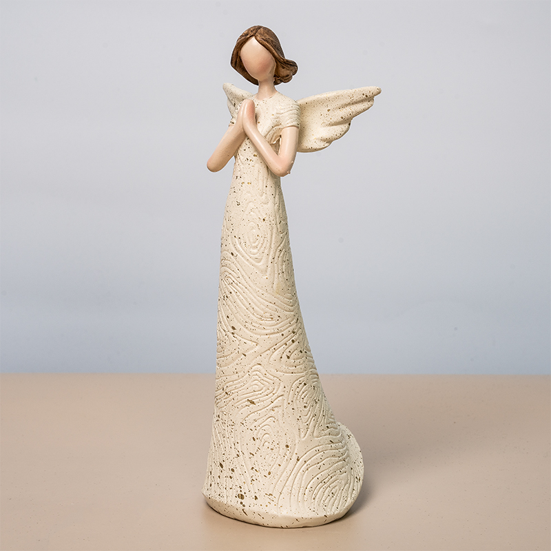 Praying Angel  Resin Crafts Sculptures Home Decoration Angel Figurines Statues 