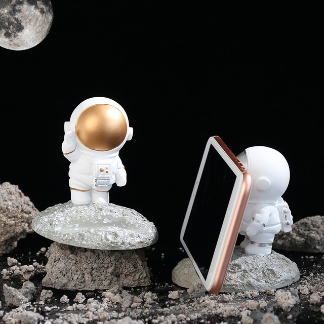 Nordic Resin Crafts Astronaut Spaceman Creative Children's Room Desktop Decoration