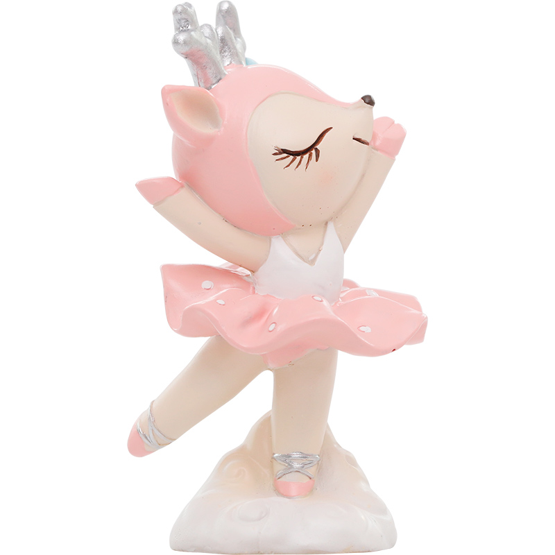 Cute Animal Resin Figurines Animal Ballet Home Decoration