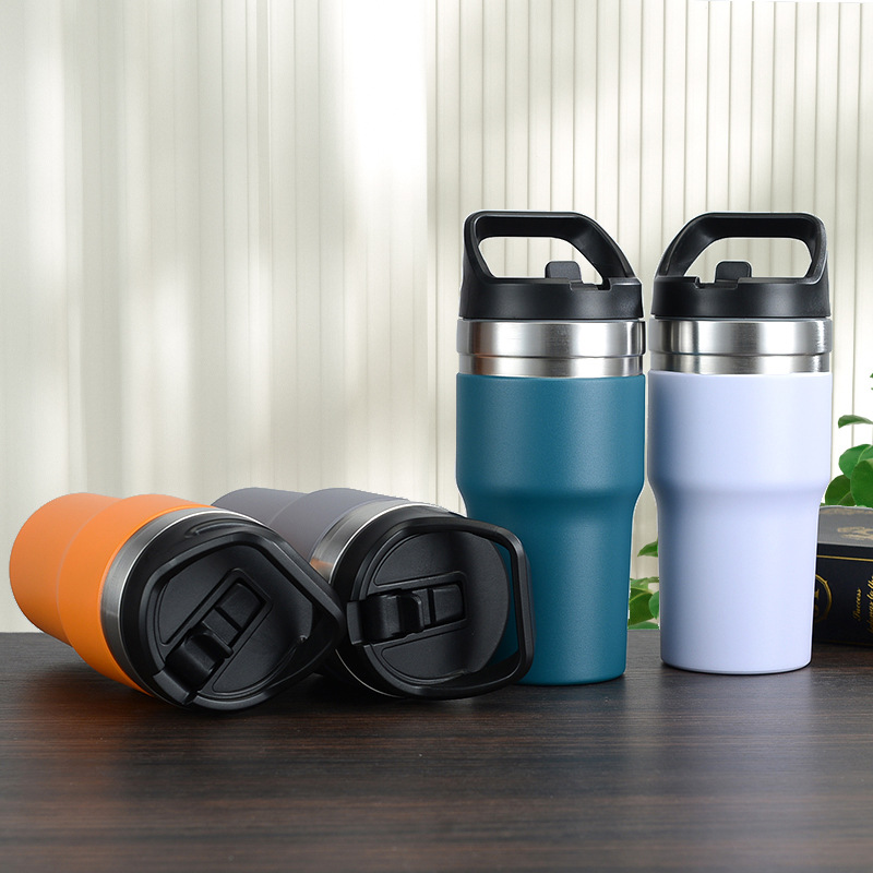20oz/750ml travel mug Double Wall insulated water bottle Stainless Steel hot water bottle