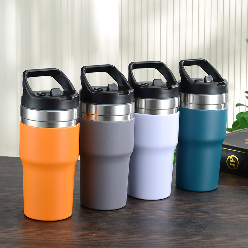 20oz/750ml travel mug Double Wall insulated water bottle Stainless Steel hot water bottle