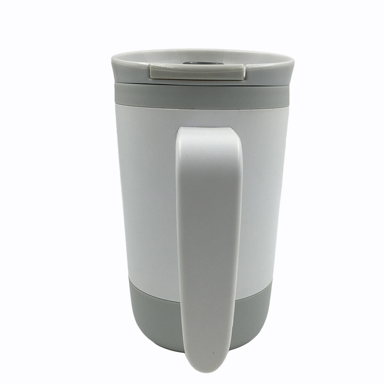 Anti-slip cup rubber  mugs with tea grounds filter