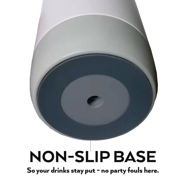 Anti-slip cup rubber  mugs with tea grounds filter