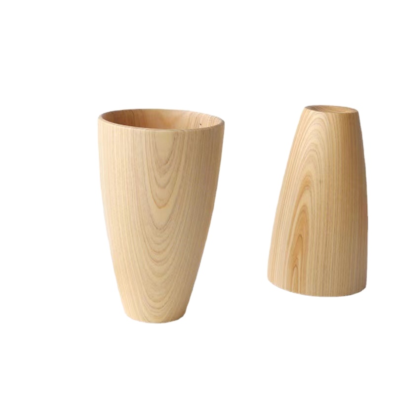 DIY Wooden mug, fir wood beer cup,225ml drinking mug