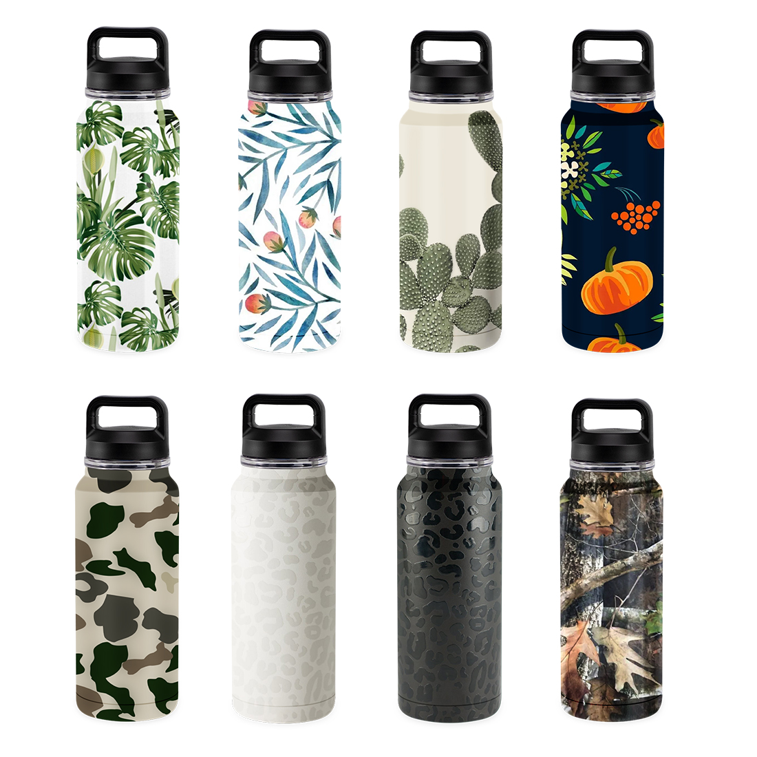 New Eco Friendly Reusable Stainless Steel Vacuum Flask Insulated Water Bottle