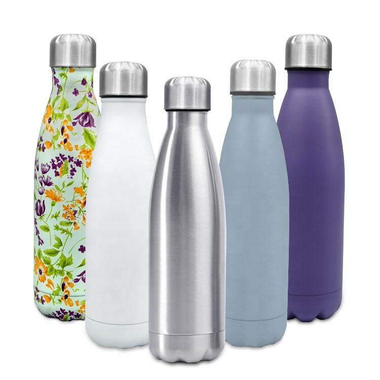 Insulated Stainless Steel Water Bottle with Soft Touch Tea Thermos Vacuum Flask, Durable Metal Business Gift ﻿