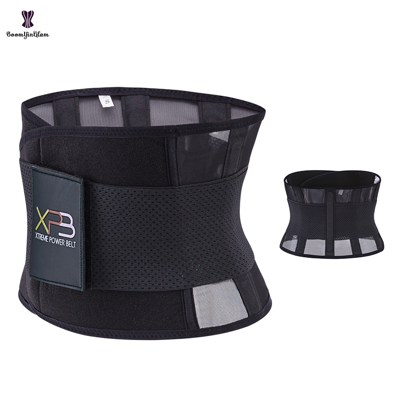 Breathable Hourglass Waist Cincher Mesh Corset Belt Waist Trimming Corsets & Shapers  Jacquard Elastic Waistband F