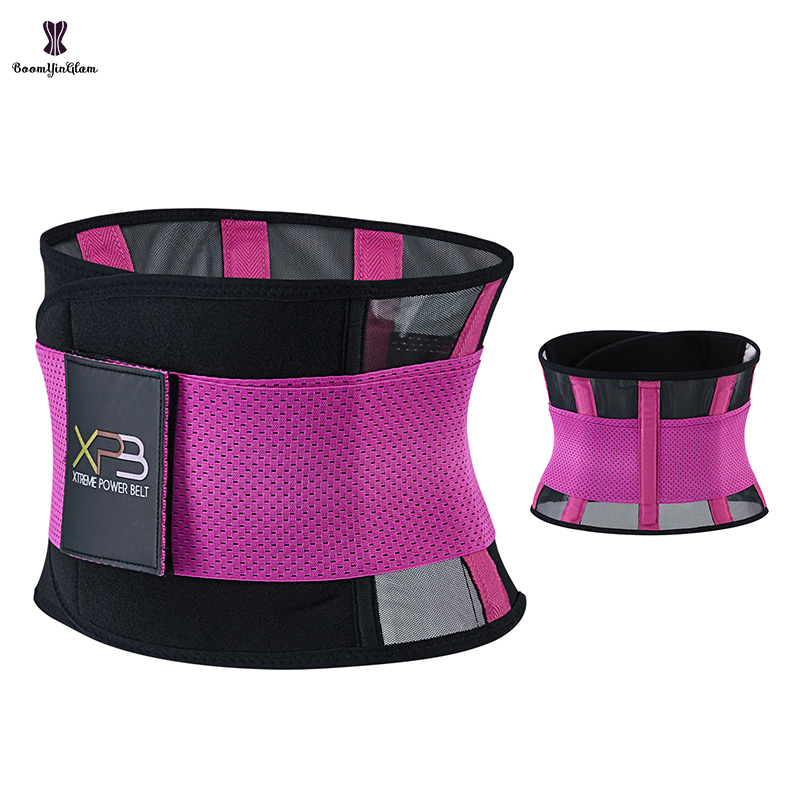 Breathable Hourglass Waist Cincher Mesh Corset Belt Waist Trimming Corsets & Shapers  Jacquard Elastic Waistband F