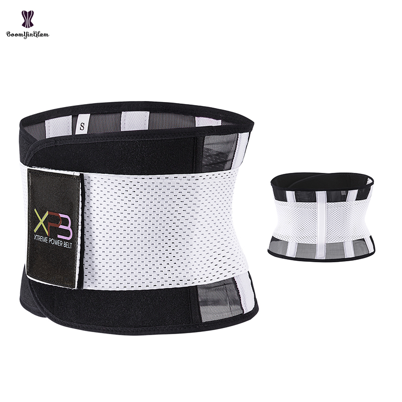 Breathable Hourglass Waist Cincher Mesh Corset Belt Waist Trimming Corsets & Shapers  Jacquard Elastic Waistband F