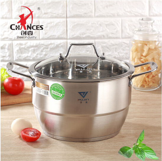 Good Quality Stainless Steel Soup Pot With Steamer