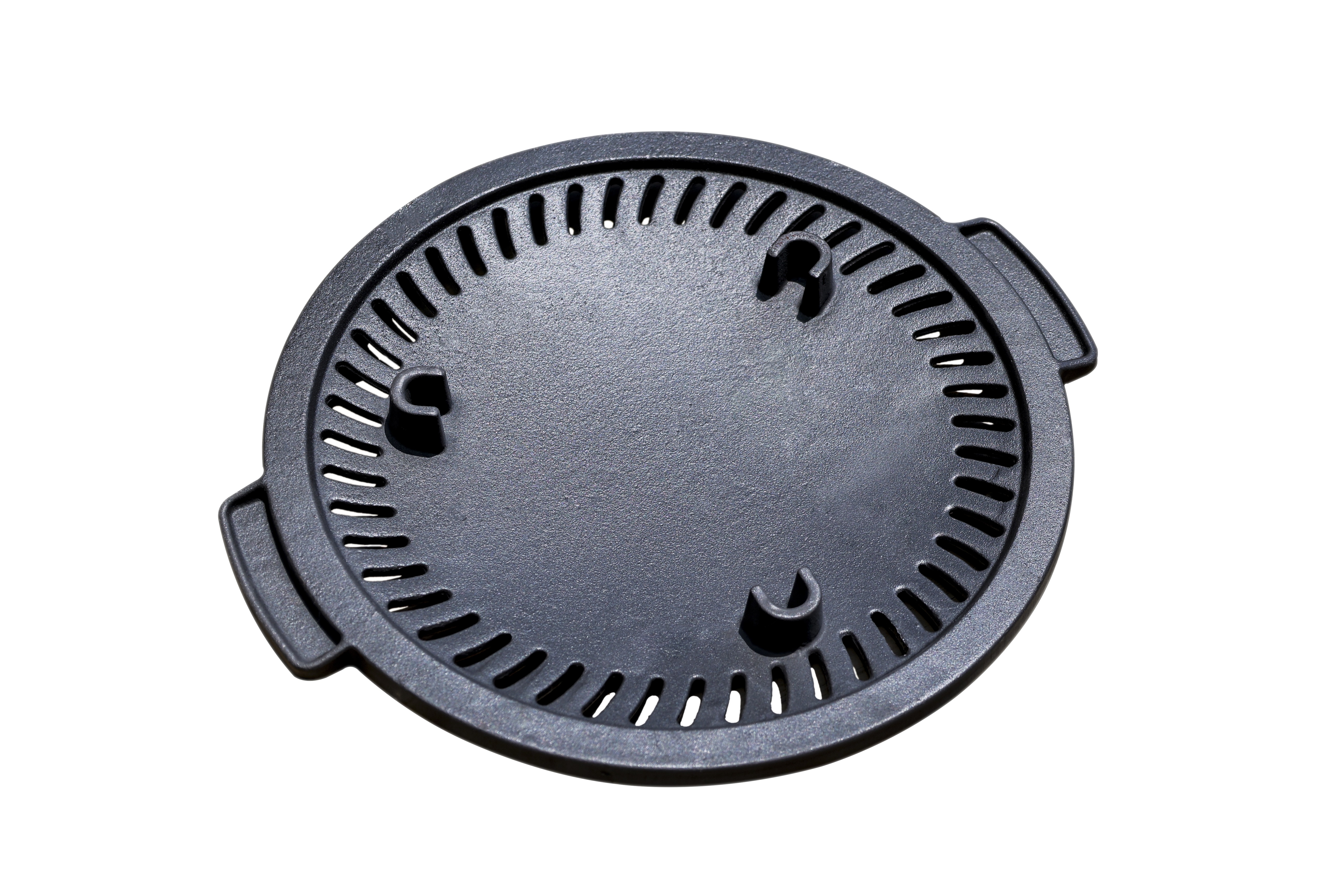  Round shape SSM Standard Cast Iron BBQ Barbecue grilling plate fit for stoves