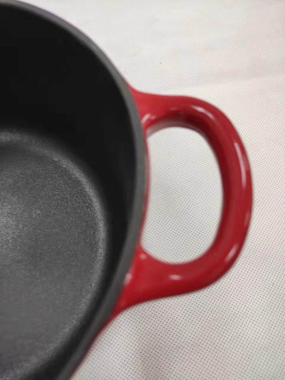 square shape private label non-stick preseasoned cast iron pot dutch oven ceramic casserole with lid kitchen items kitch