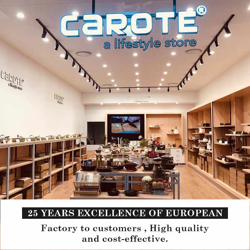  Quality Casting Aluminium Nonstick Marble Coating And Safe Glass Lid Frypan Casseroles with One-stop solution