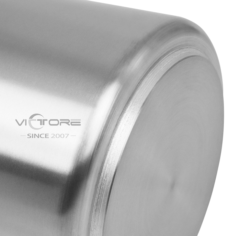 SUS304 Stainless Steel Food Safe Casserole Soup Stew Pot With Lid