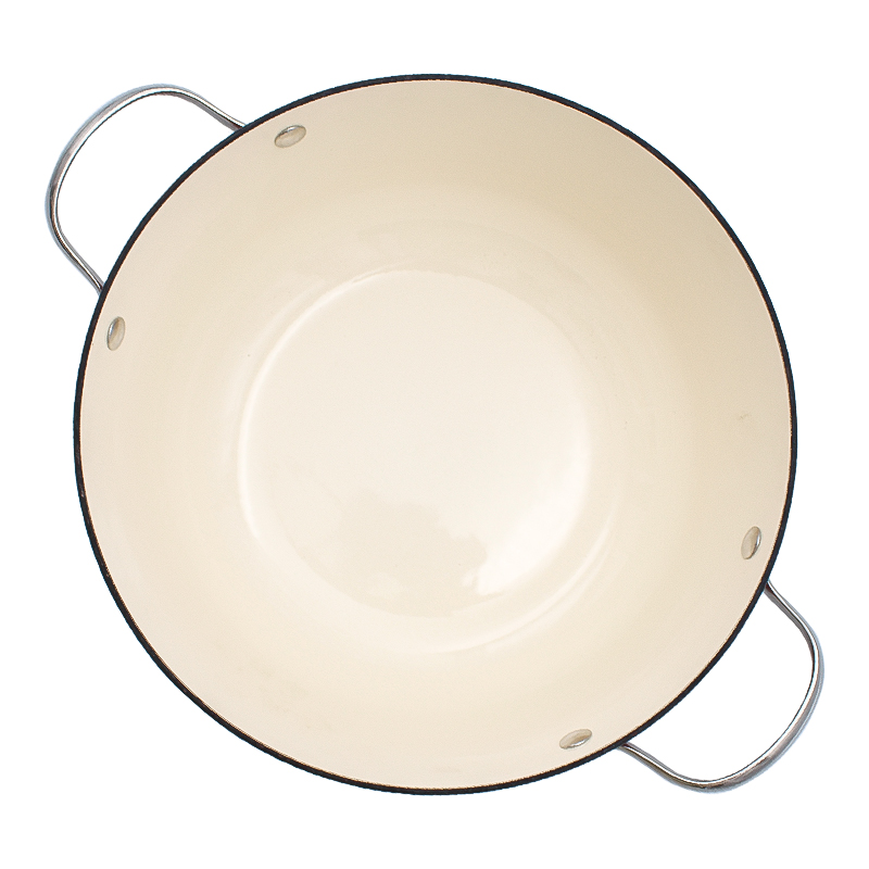 Enamel coating cast iron cookware casserole cocotte minute