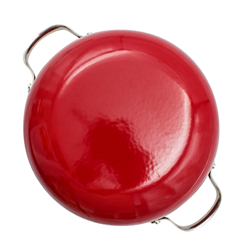 Enamel coating cast iron cookware casserole cocotte minute