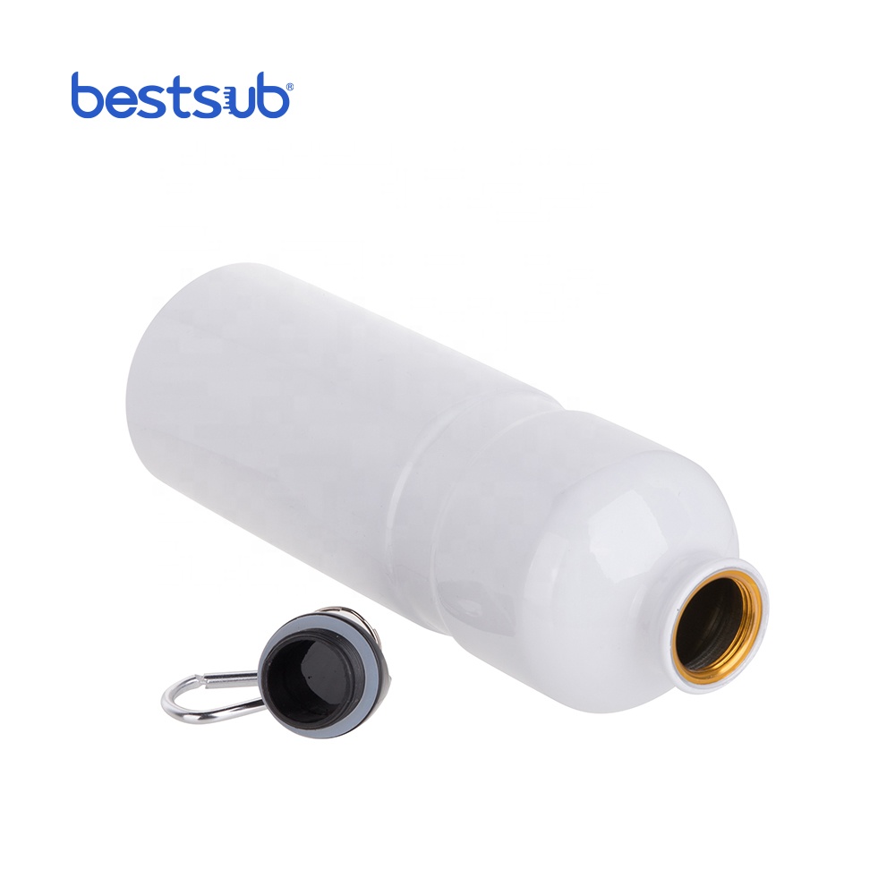 BestSub Sublimation Heat Press Blank 750ml Portable Outdoor Travel Aluminum Water Bottle Thermos Vacuum Flask Skinny Tum