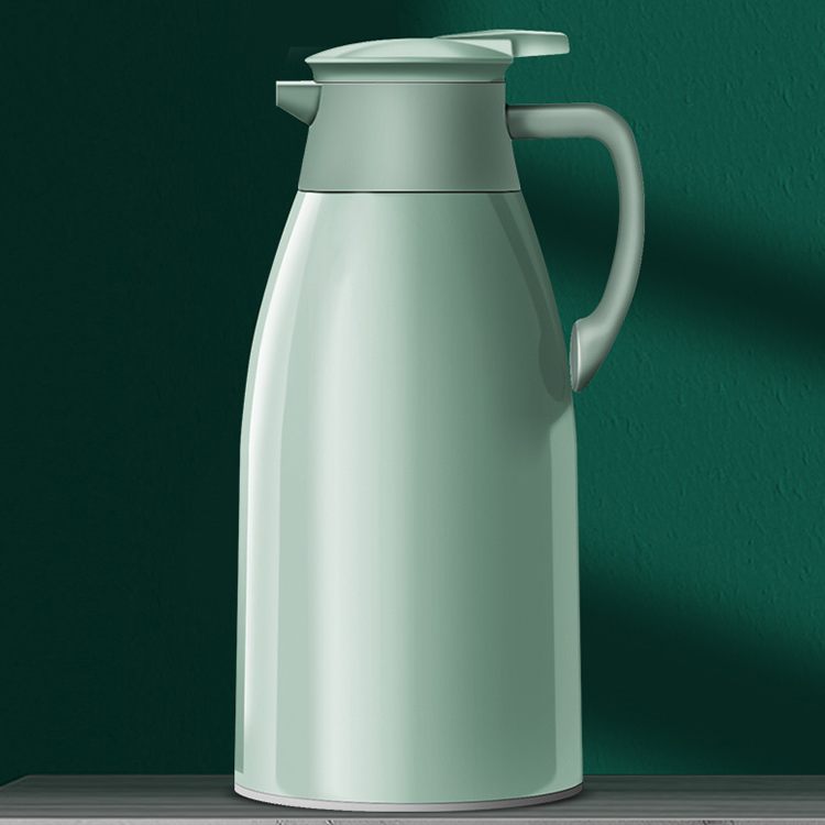 1L/1.3L/1.9L Large Capacity Thermal Insulation Pot Portable Heat Kettle Coffee Tea Vacuum Flasks Glass Liner Thermos Bot