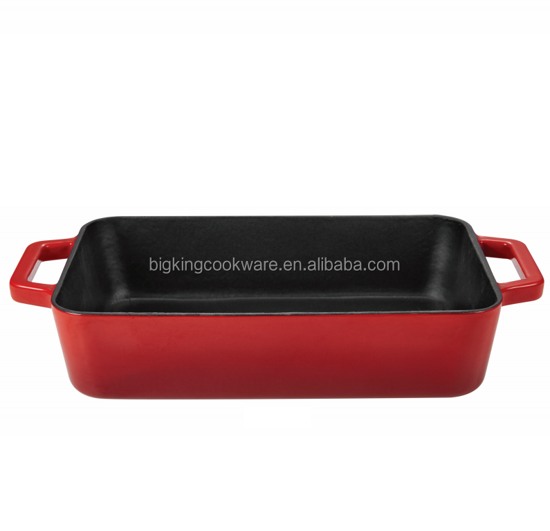 Non Stick Frying Pan for Steak Fish and BBQ Cast Iron  Griddle Pan Deep Round 32cm - Oven Dishwasher Safe 