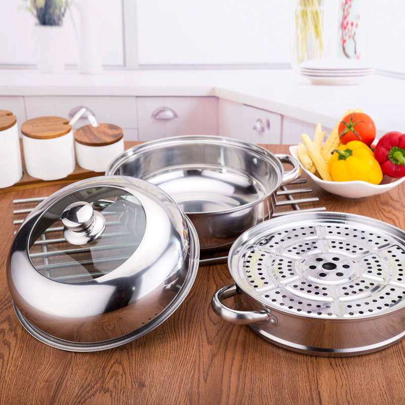 304 stainless steel soup & stock pots