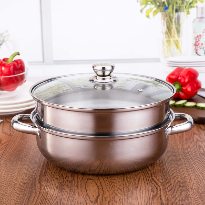 304 stainless steel soup & stock pots