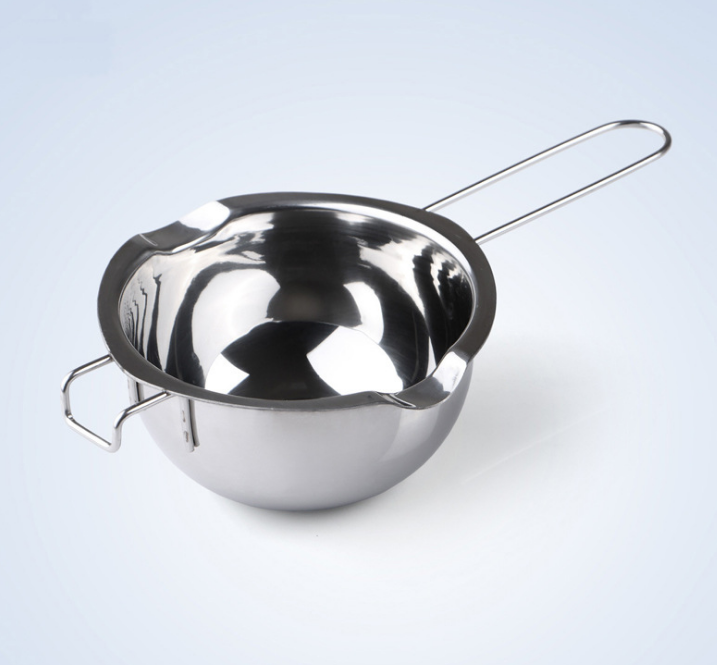 double boiler chocolate soap wax butter cheese melting pot bowl stainless steel for candle making