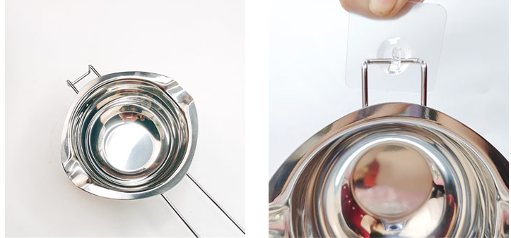 double boiler chocolate soap wax butter cheese melting pot bowl stainless steel for candle making