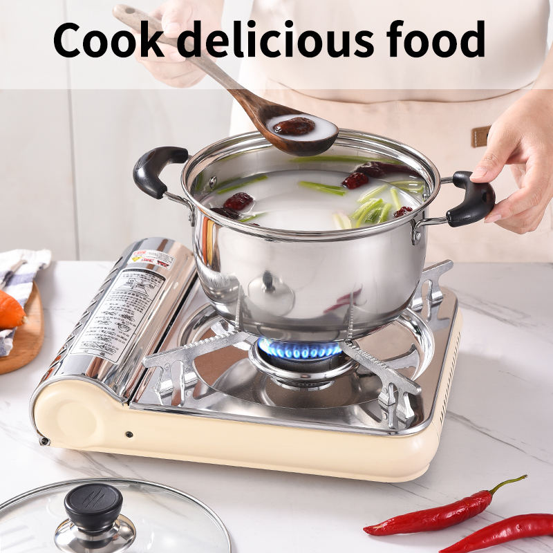 Modern Cocina Cooking With Cover Stainless Steel Cooking Soup Non-Stick Pot Kitchen Cooking Tools
