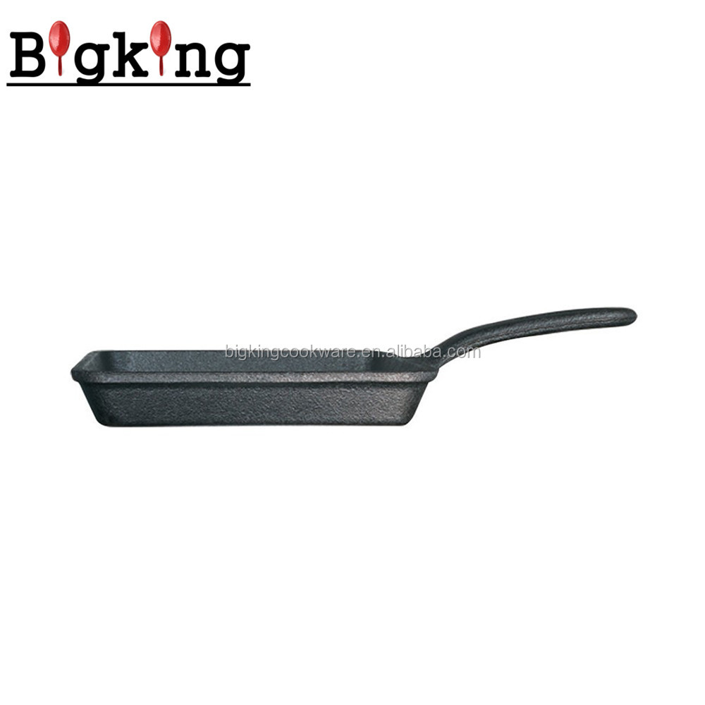 Japanese Style Cast Iron Mini Frying Skillet Pan Egg Cooker Omelette Pan