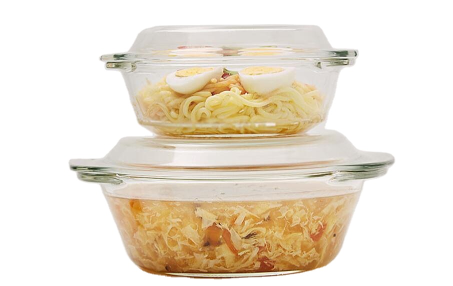 Oven microwave safe glass cookware high borosilicate glass casseroles dish glass