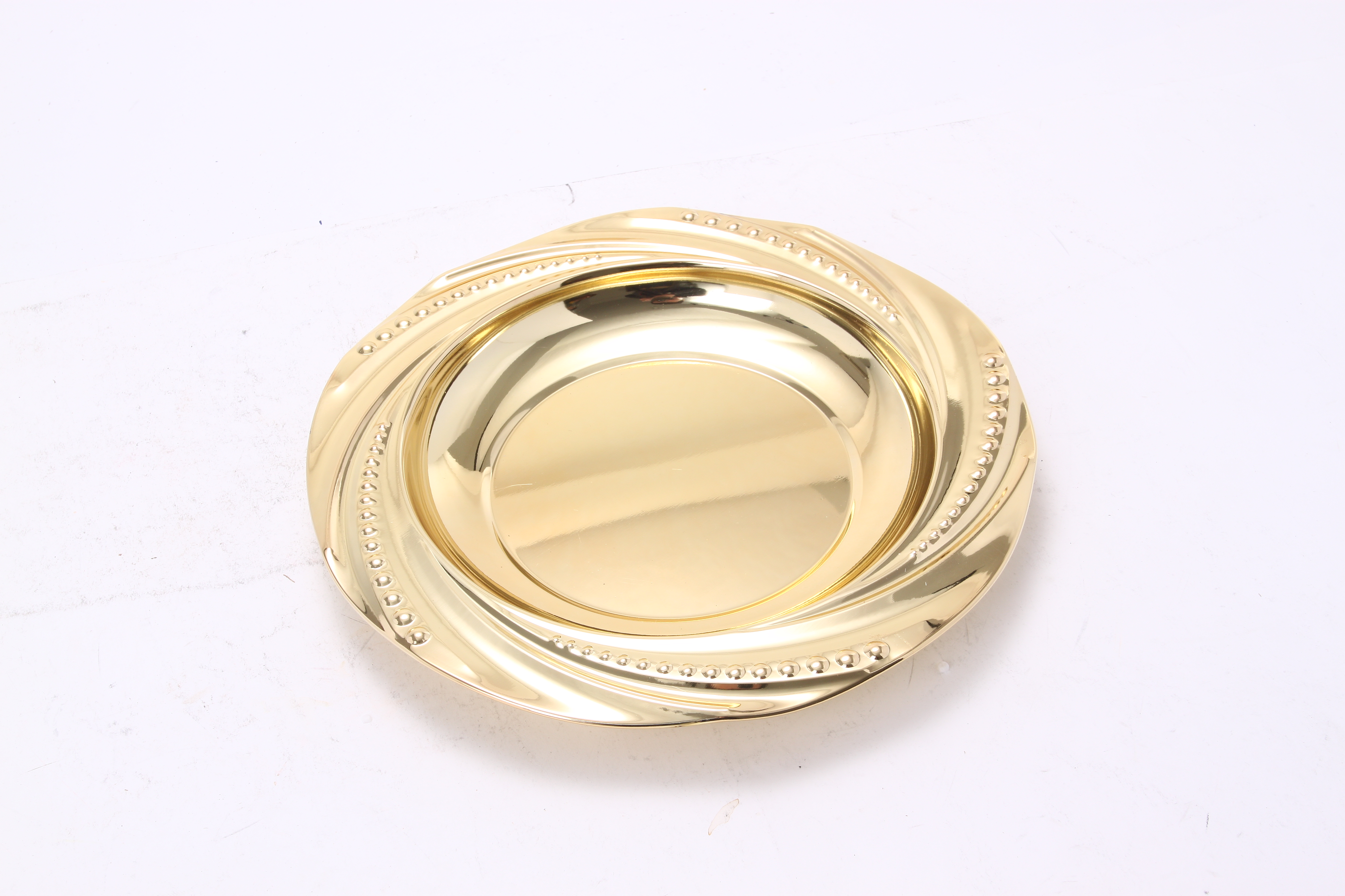 Trendy Style   Trendy  Casserole Pot  Cover Set  Stainless Steel Dinner Plate