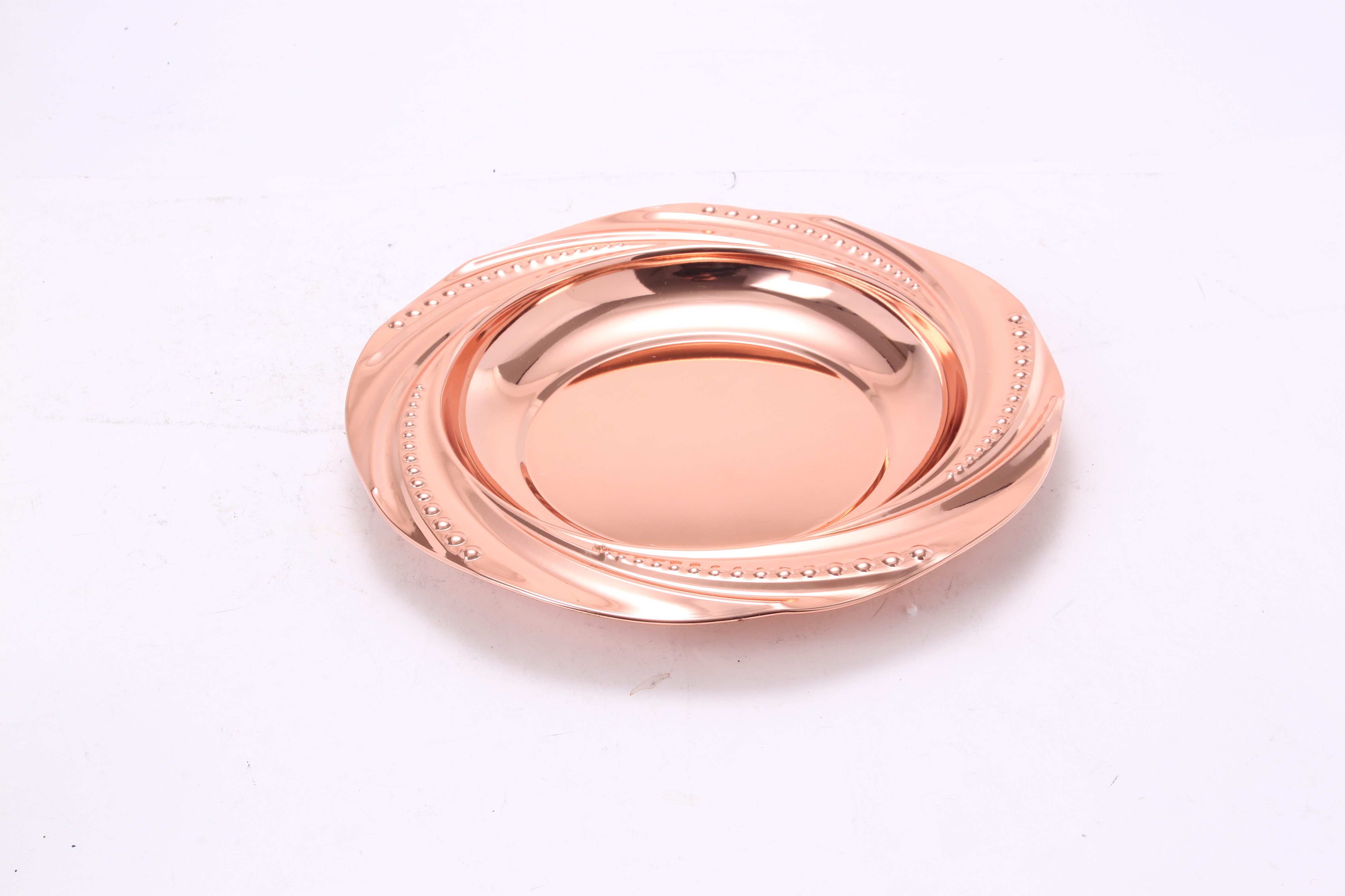 Trendy Style   Trendy  Casserole Pot  Cover Set  Stainless Steel Dinner Plate