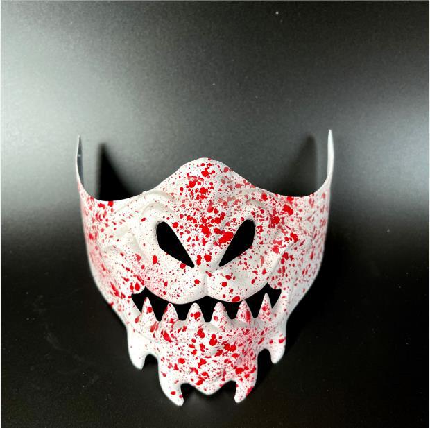 Horror Scary Skeleton Mask Adult Lower Half Face Masks For Halloween Dancing Party Props Festive Supplies