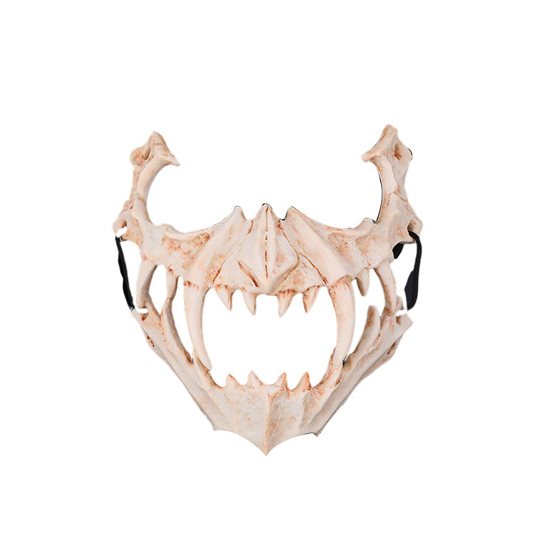 Japanese Writer Silo Doto  Dragon Dod Mask Quadratic Element Cos Resin Mask Halloween Performance Props