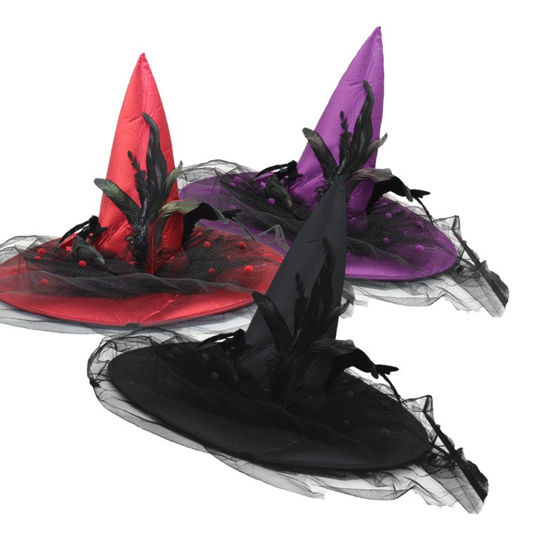 Halloween Easter Halloween Decorations Witch Hat New Costume Party Props Clothing Supplies