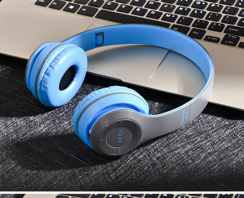 P47 Earphones & Headphones Wireless Headset Foldable Headphones