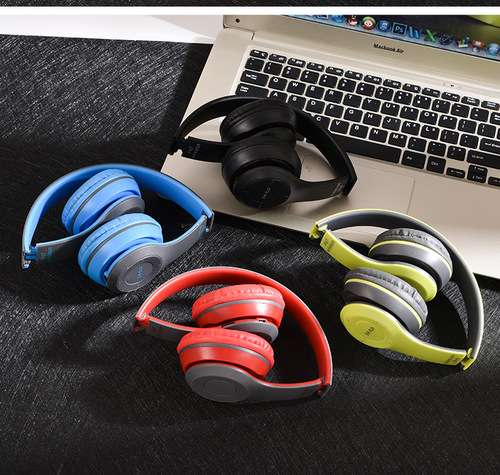P47 Earphones & Headphones Wireless Headset Foldable Headphones