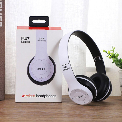  Multi-Color Adjustable Audifonos Gaming Headset Handsfree P47 Wireless Headphones 