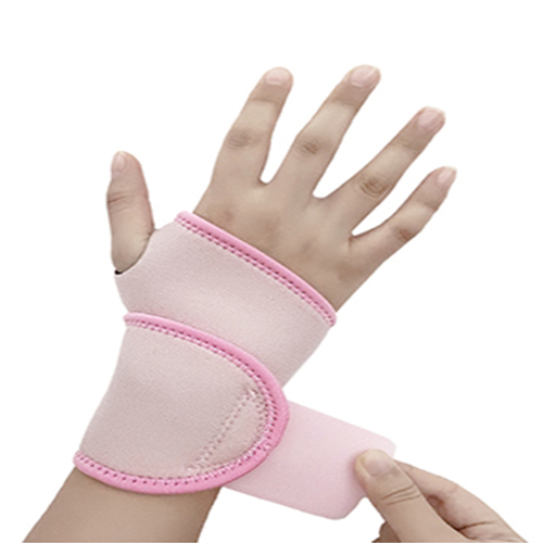 Weight lifting thumb loop gym wrist support straps adjustable wrist wraps for fitness workout