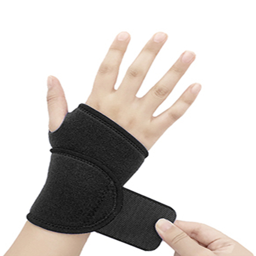 Weight lifting thumb loop gym wrist support straps adjustable wrist wraps for fitness workout