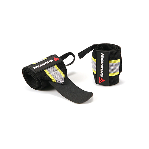 Colorful striation Wrist Brace Weight Lifting protective wrist straps Workout protect from sprains Wrist Wraps